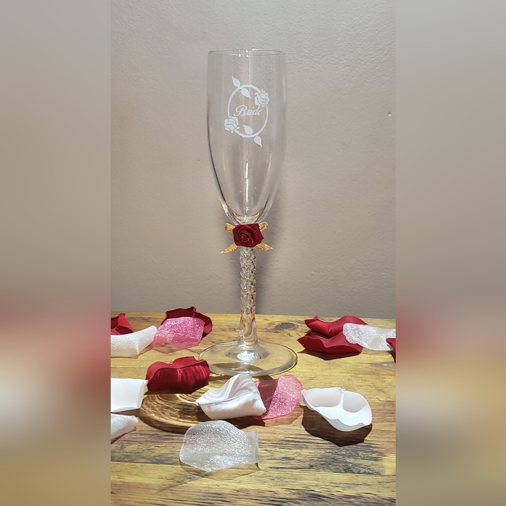 Bride Wine glass